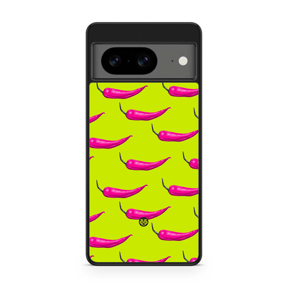 Google Pixel 8 Case - Chilli Pattern