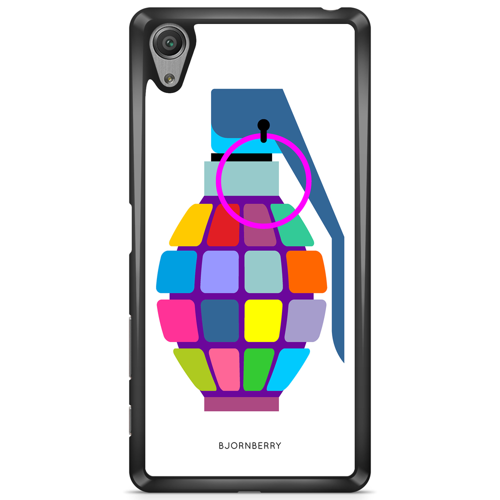 Sony Xperia XA Case - Color Hand Granade