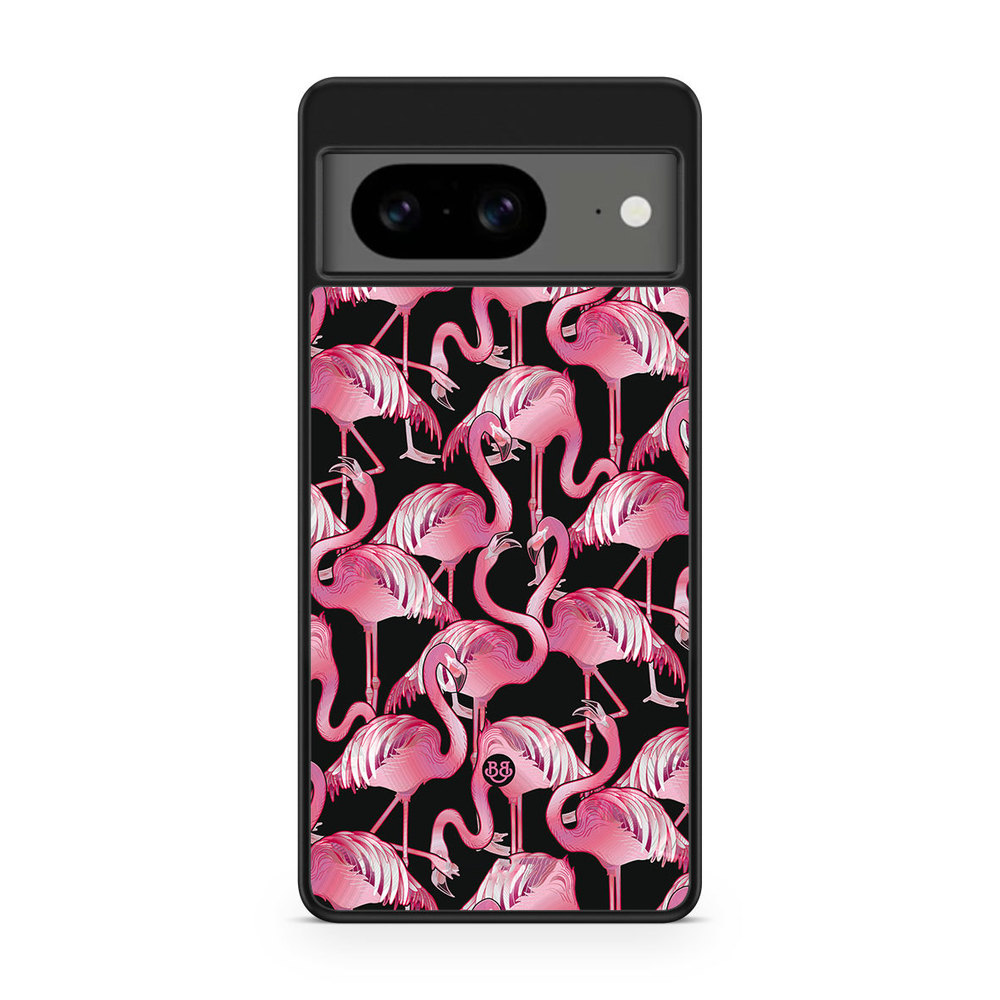 Google Pixel 8 Case - Flamingos