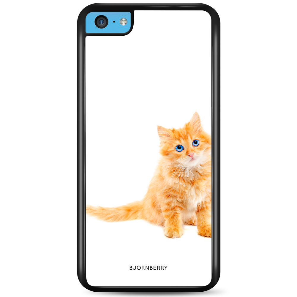iPhone 5C Case - Small Brown Cat