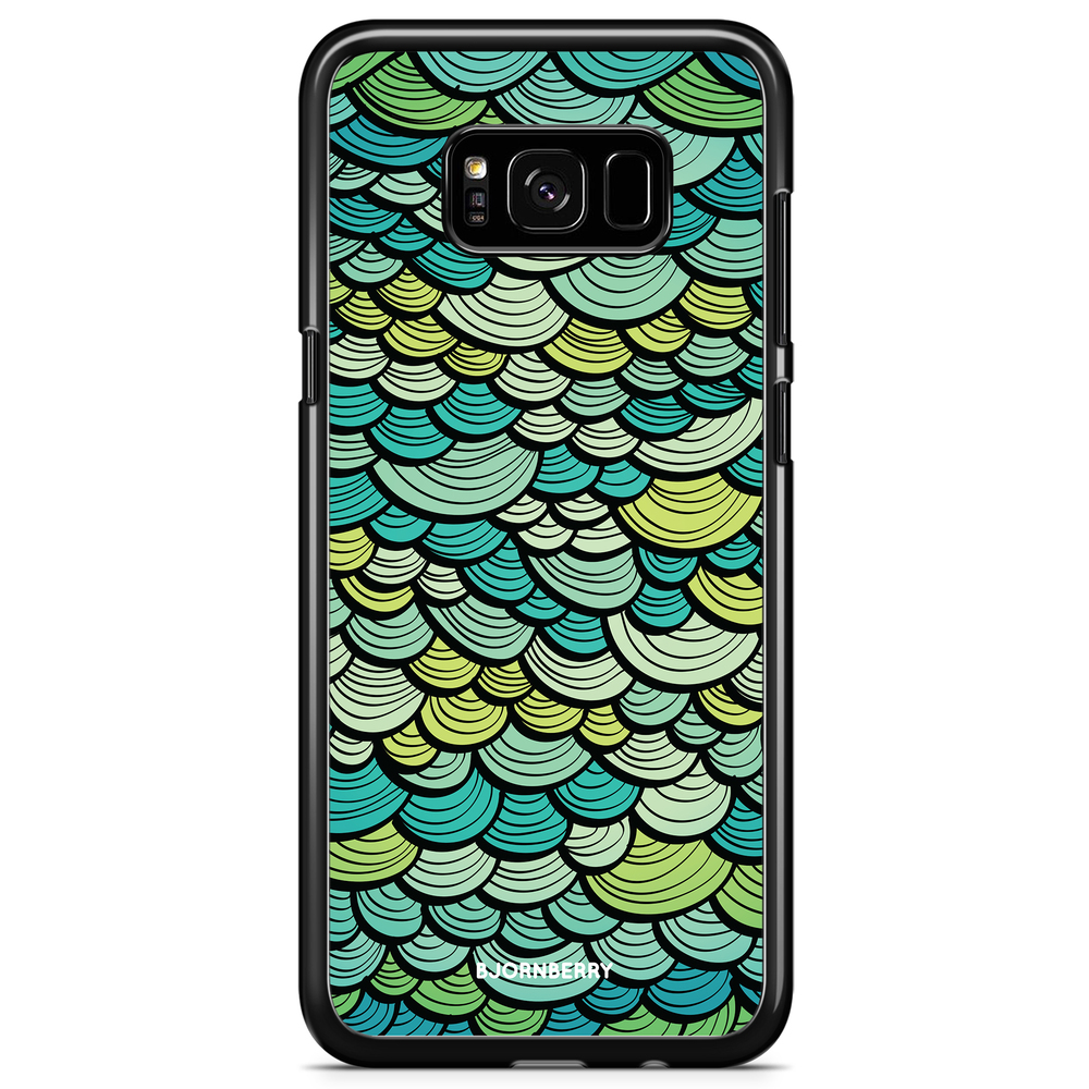 Samsung Galaxy S8 Case - Green Mermaid Scales