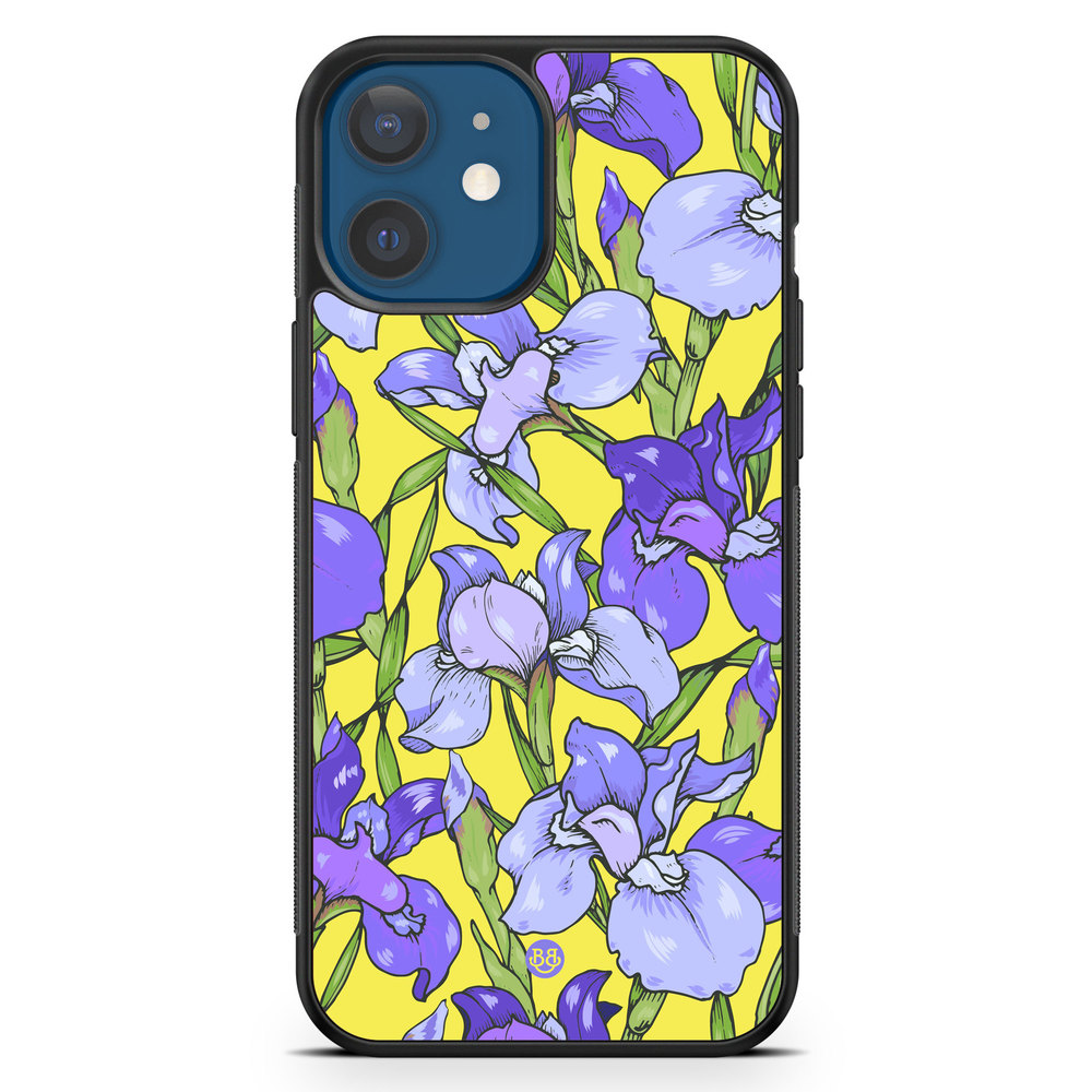 iPhone 12 Case - Iris Flowers