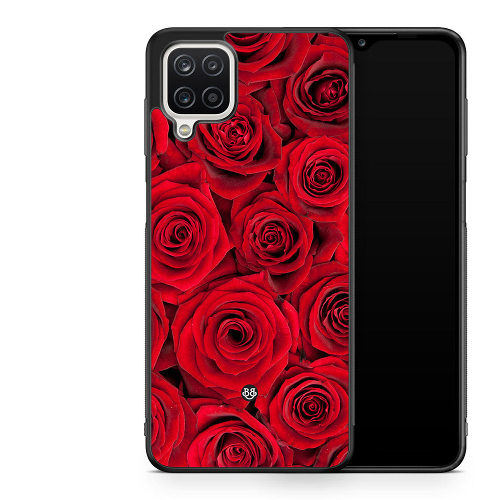 Samsung Galaxy A12 Case - Red Roses