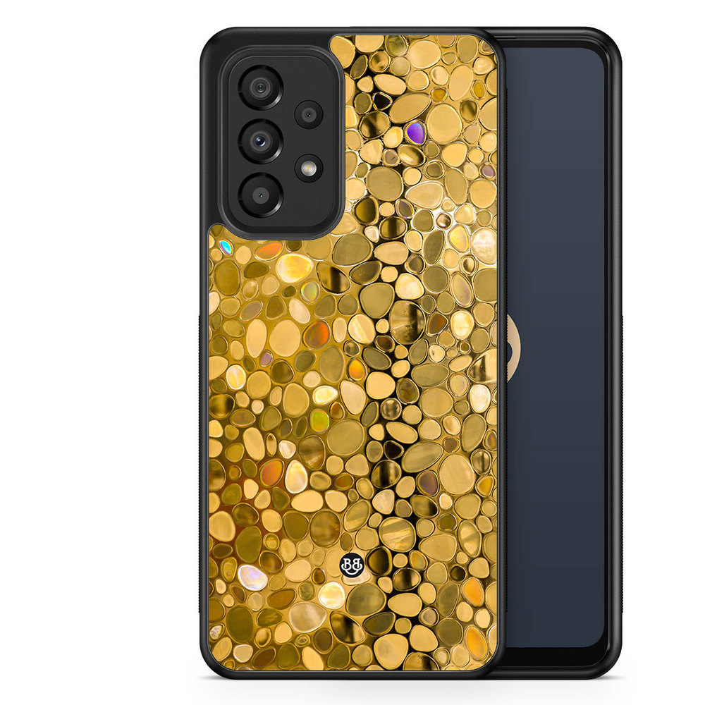 Samsung Galaxy A33 5G Case - Stained Glass Gold