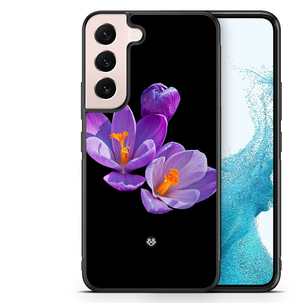 Samsung Galaxy S23 5G Case - Purple Flowers
