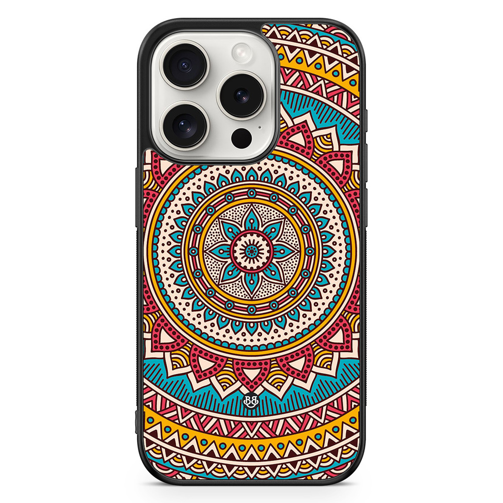 iPhone 15 Pro Case - Mandala Pattern