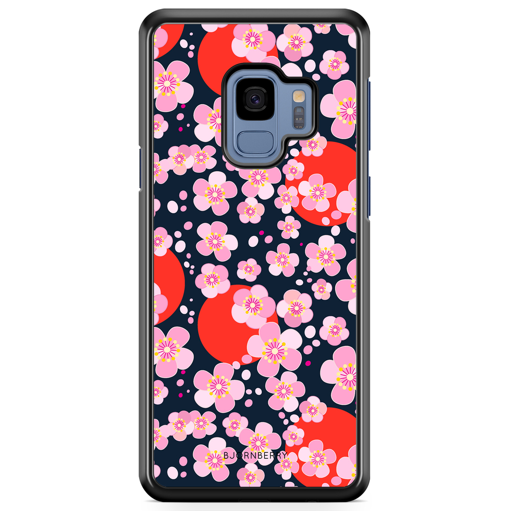 Samsung Galaxy S9 Case - Japanese Flowers