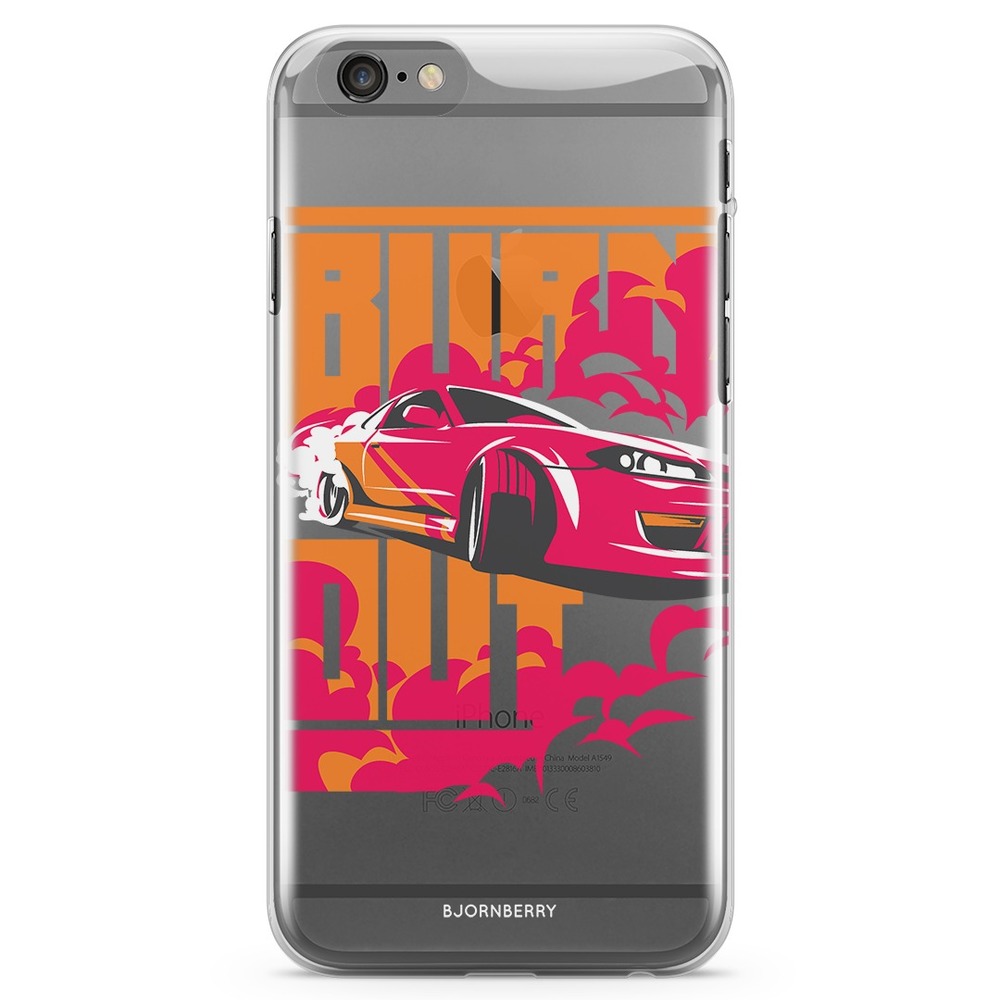 iPhone 6 Plus/6s Plus TPU Case - Burn out