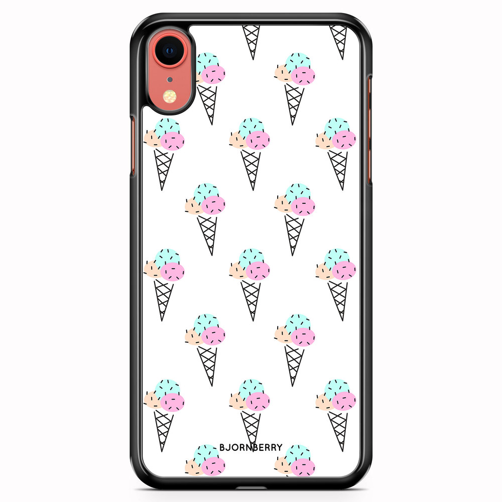 iPhone XR Case - Ice Cream Pattern