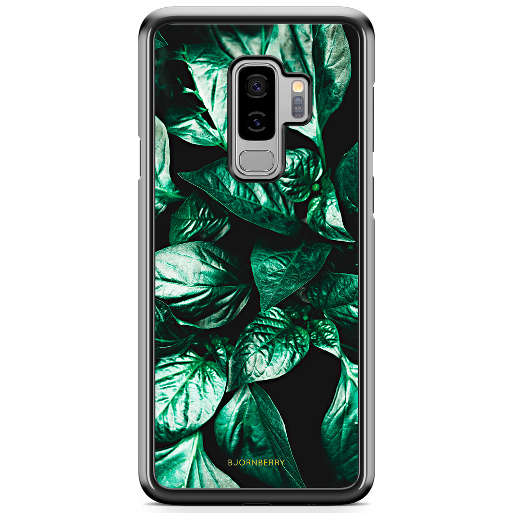 Samsung Galaxy S9 Plus Case - Green Leaves