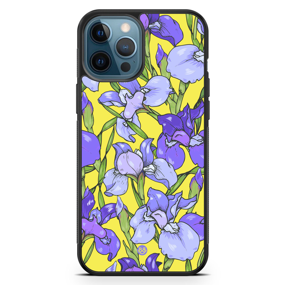 iPhone 12 Pro Case - Iris Flowers