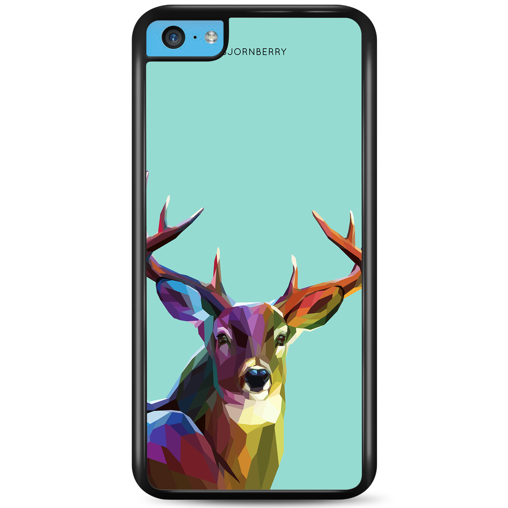 iPhone 5C Case - Colorful Deer