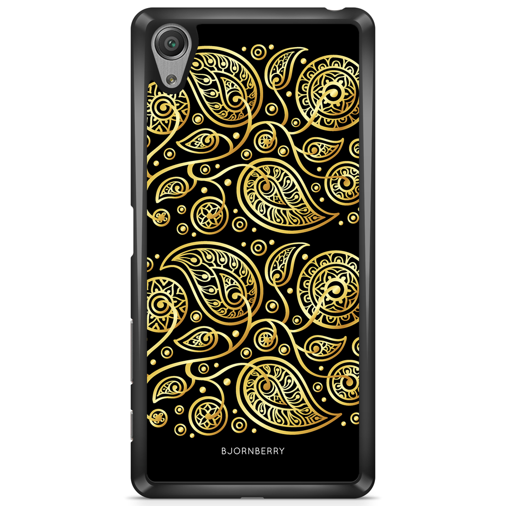 Sony Xperia XA Case - Gold Flowers