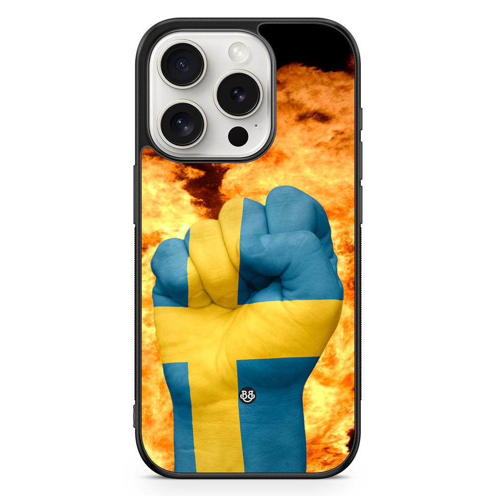 iPhone 15 Pro Case - Sweden Hand