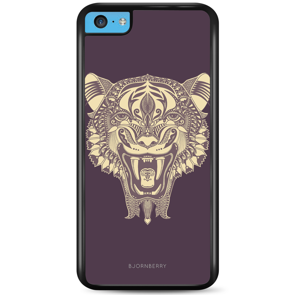 iPhone 5C Case - Mandala Panther