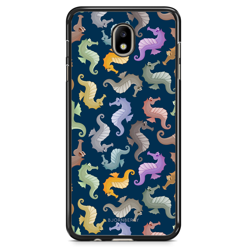 Samsung Galaxy J7 (2017) Case - Cartoon Sea-Horse
