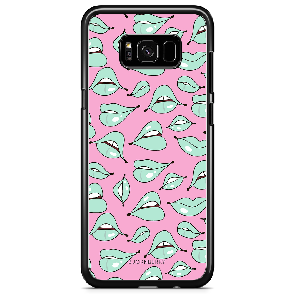 Samsung Galaxy S8 Case - Green Lips