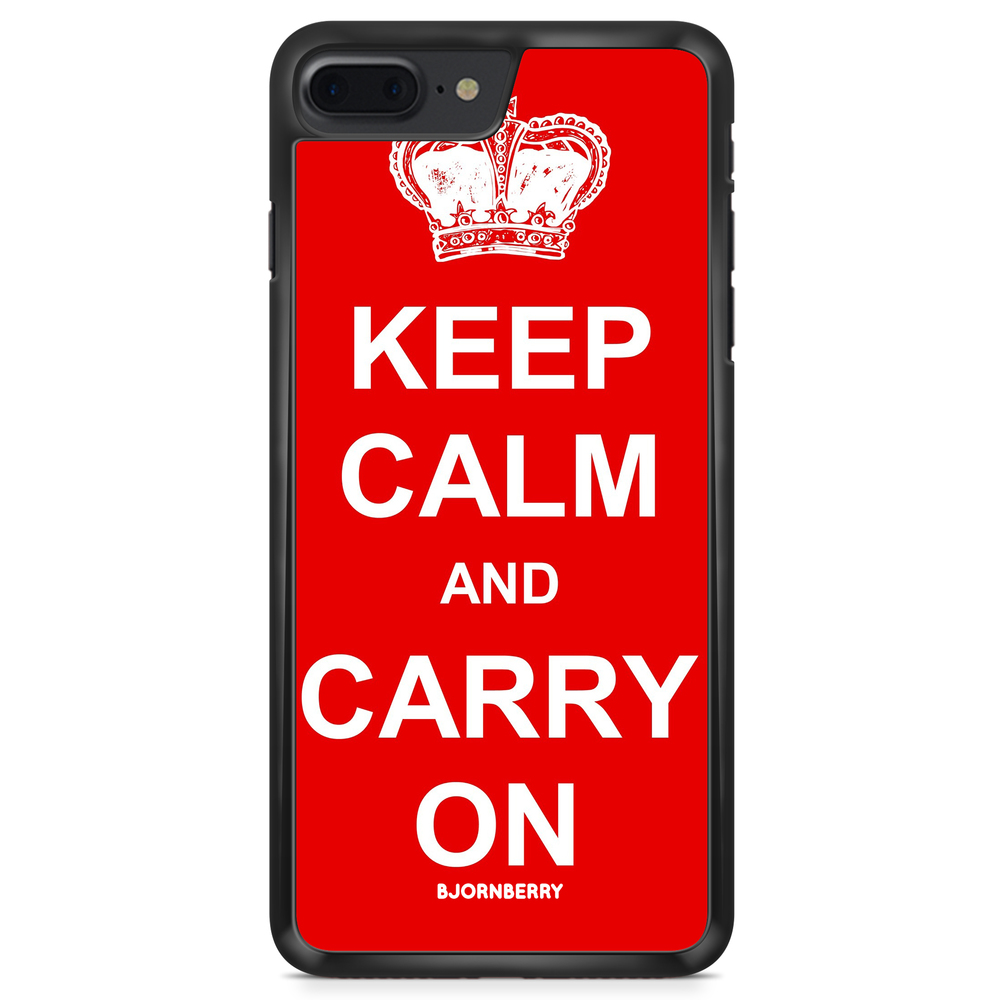 iPhone 8 Plus Case - Keep calm carry on