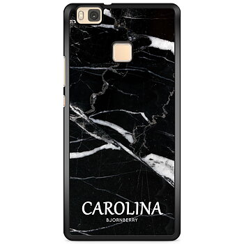 Huawei P9 Lite Case Custom - Black Marble Name