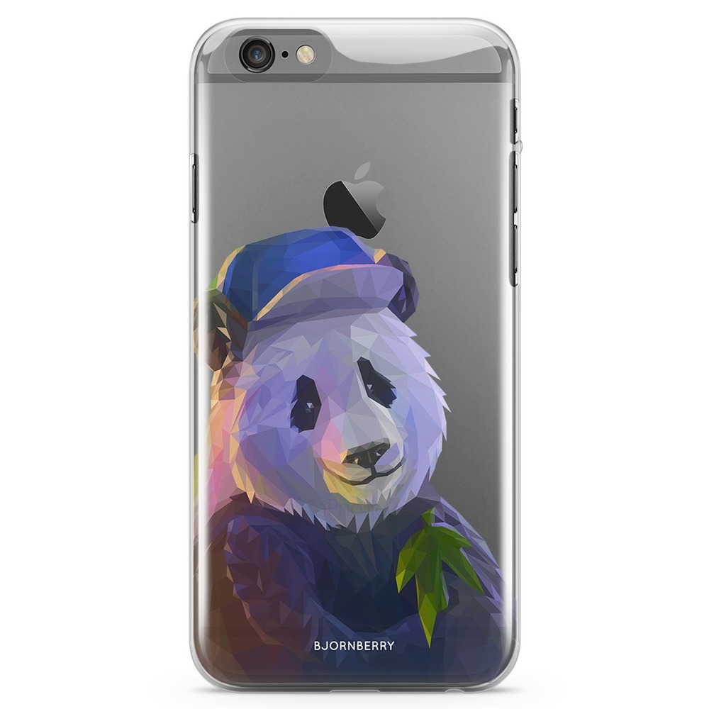 iPhone 6 Plus/6s Plus TPU Case - Colorful Panda