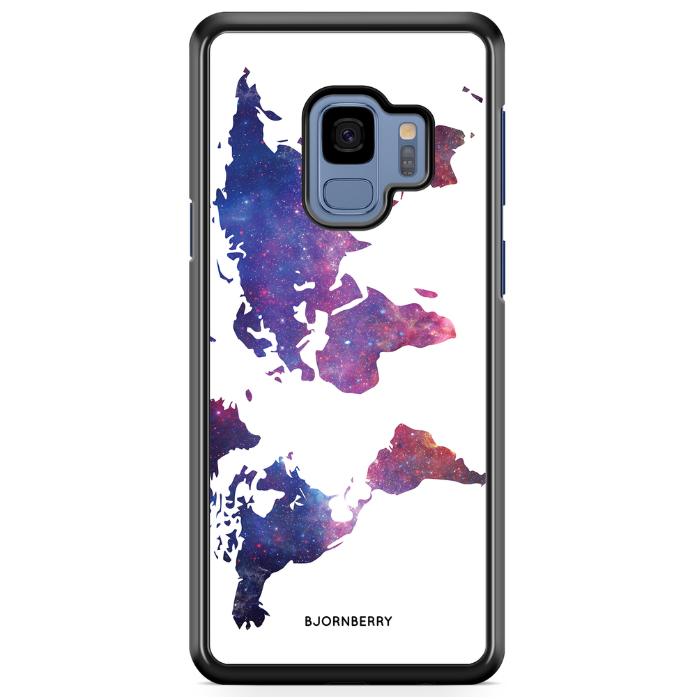 Samsung Galaxy S9 Case - World Map Space