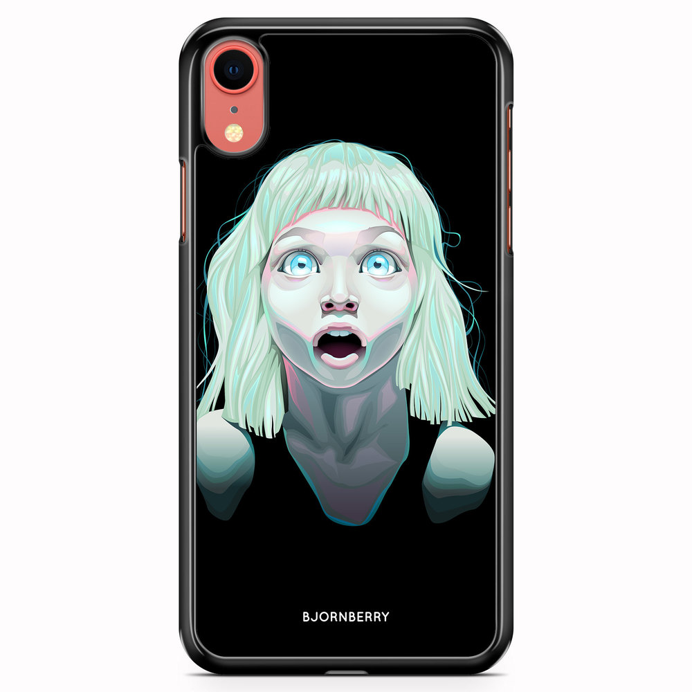 iPhone XR Case - Girl With Open Eyes