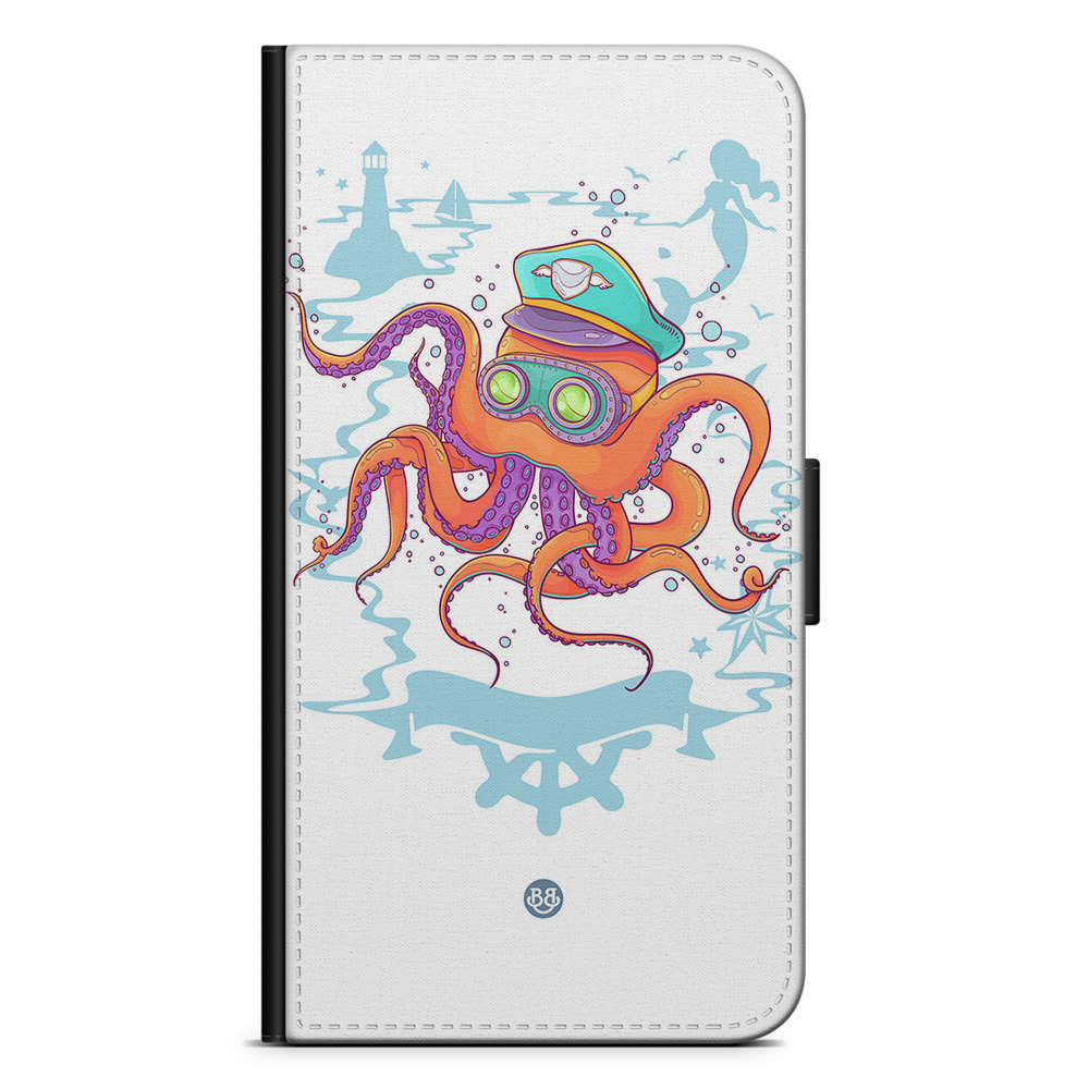 Xiaomi 12 Pro Wallet Case - Captain Octopus