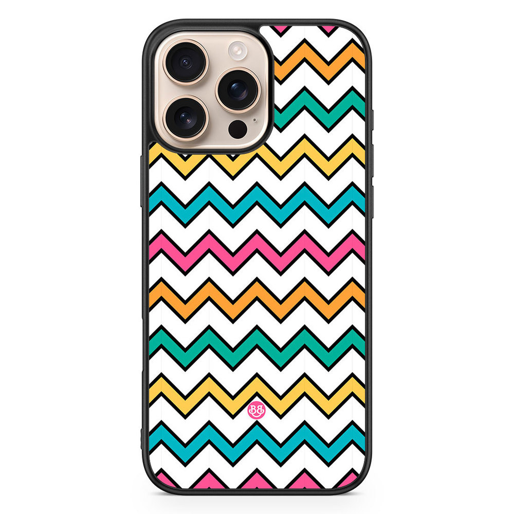 iPhone 16 Pro Max Case - Chevron Pattern