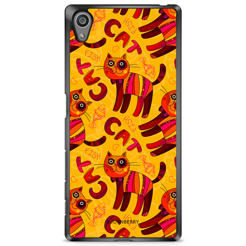 Sony Xperia Z5 Premium Case - Cat & Fish