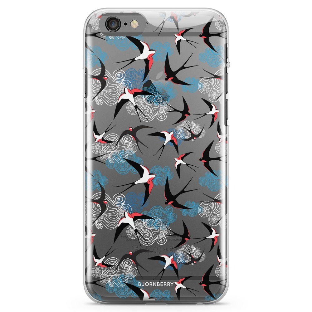 iPhone 6 Plus/6s Plus TPU Case - Swallows