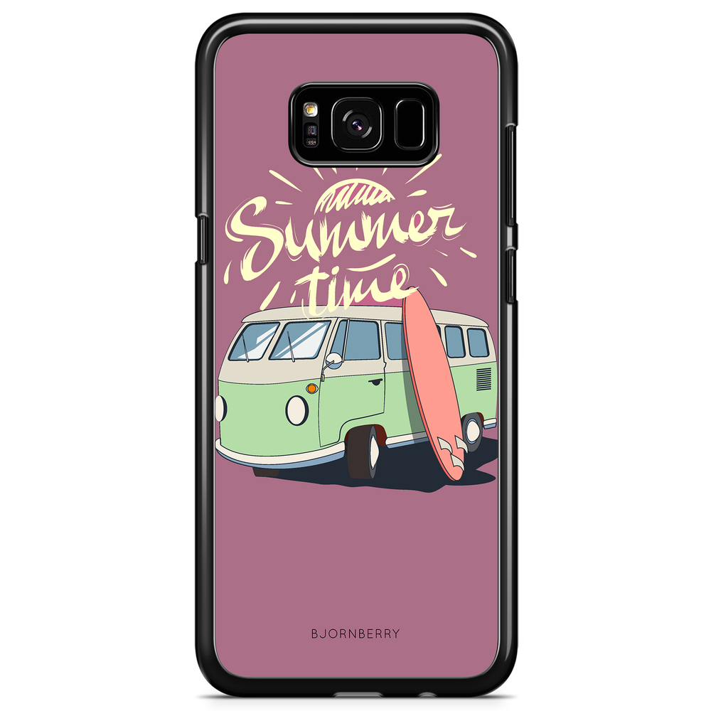 Samsung Galaxy S8 Case - Summer Van (Pink)