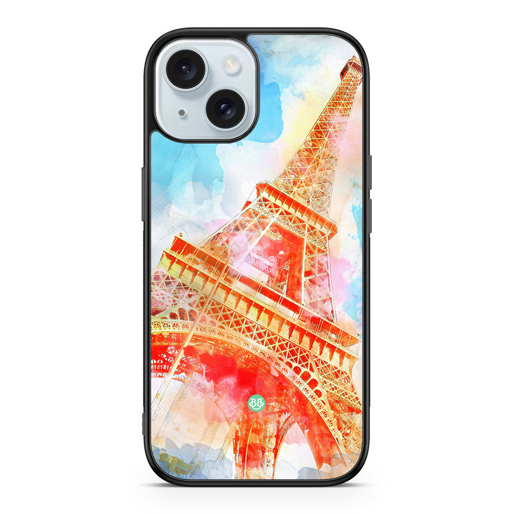 iPhone 15 Case Eiffel Tower BJORNBERRY