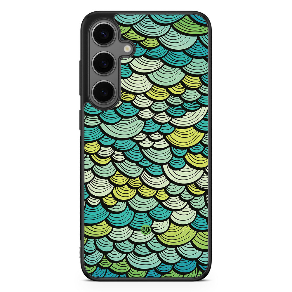 Samsung Galaxy S24 Plus Case - Green Mermaid Scales