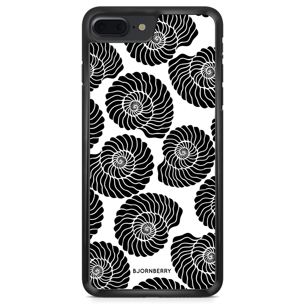 iPhone 8 Plus Case - Seashell BW