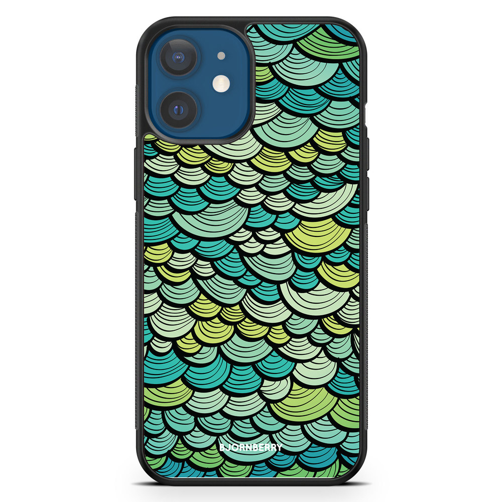iPhone 12 Case - Green Mermaid Scales