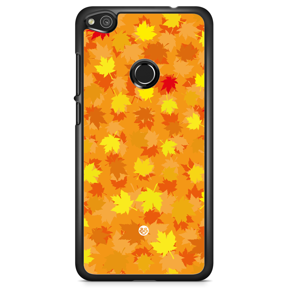 Huawei Honor 8 Lite Case - Orange leaves