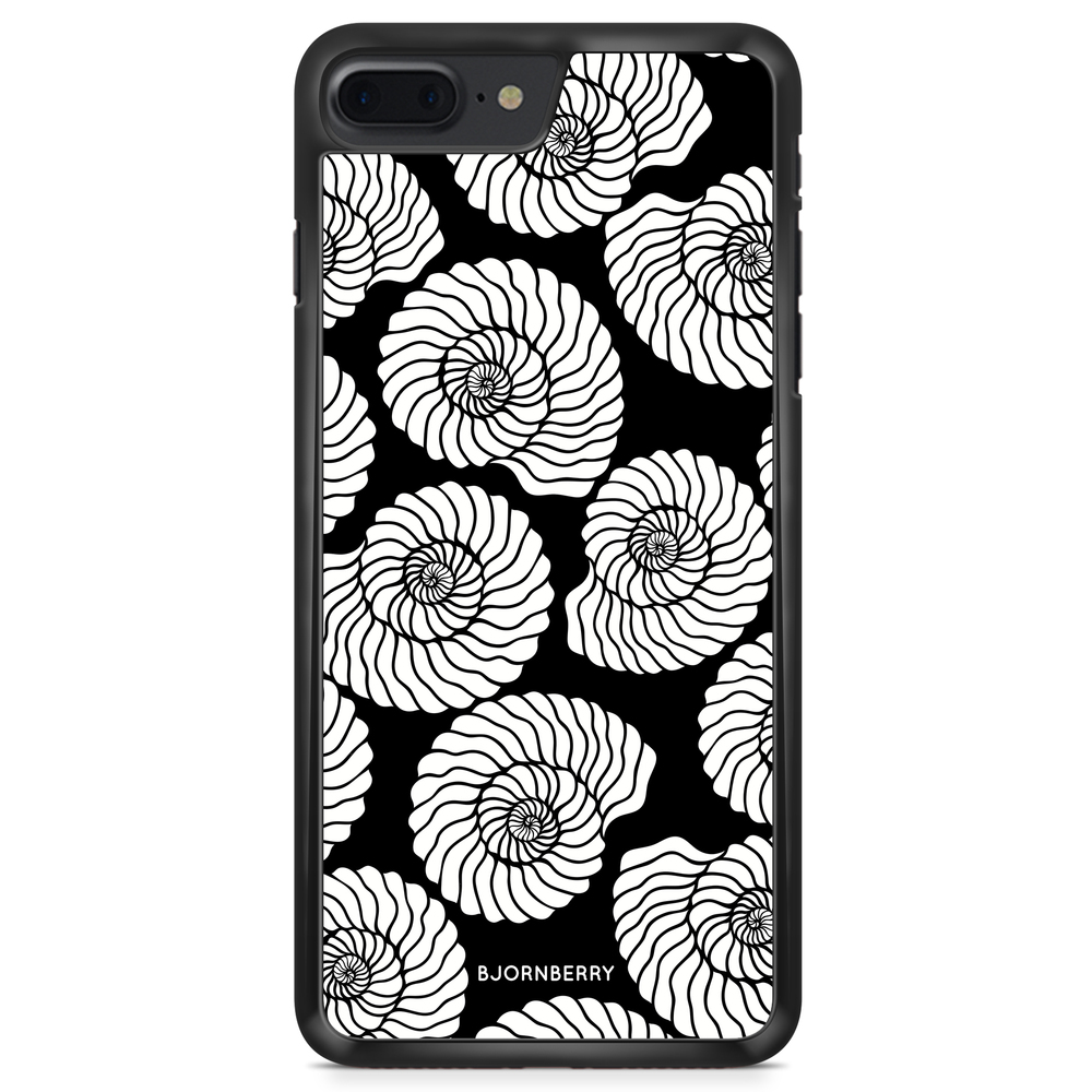 iPhone 8 Plus Case - Seashell BW