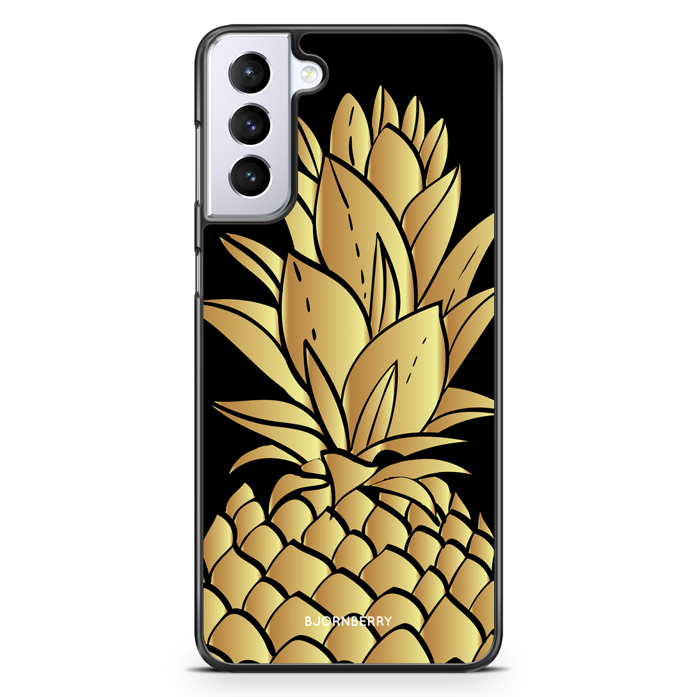 Samsung Galaxy S21 Plus Case - Gold Pineapple