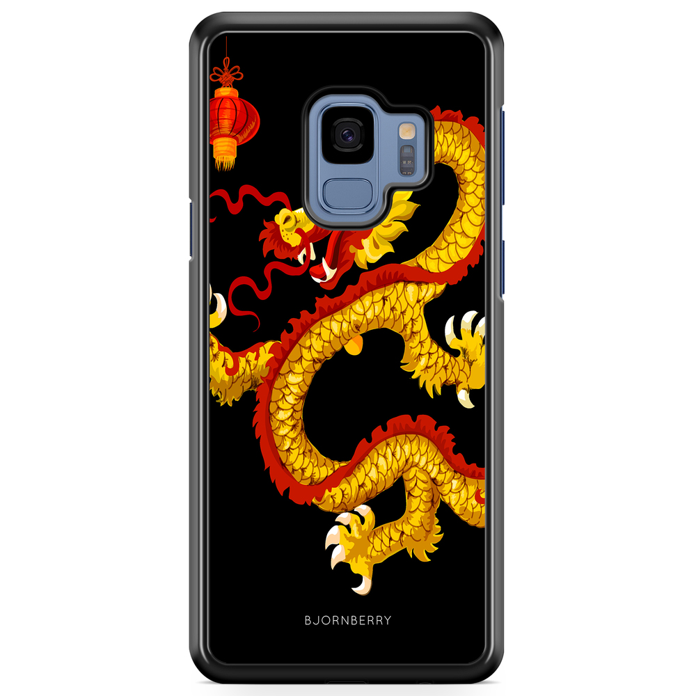 Samsung Galaxy S9 Case - Yellow Dragon