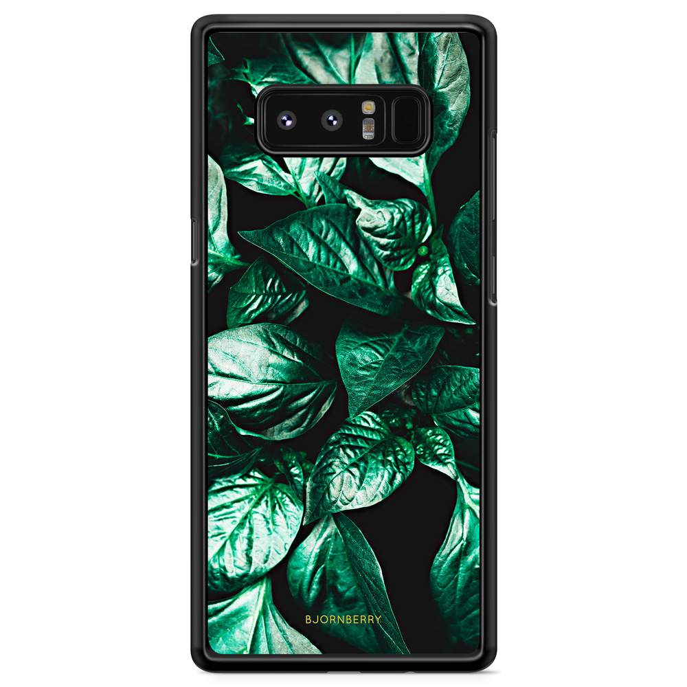 Samsung Galaxy Note 8 Case - Green Leaves