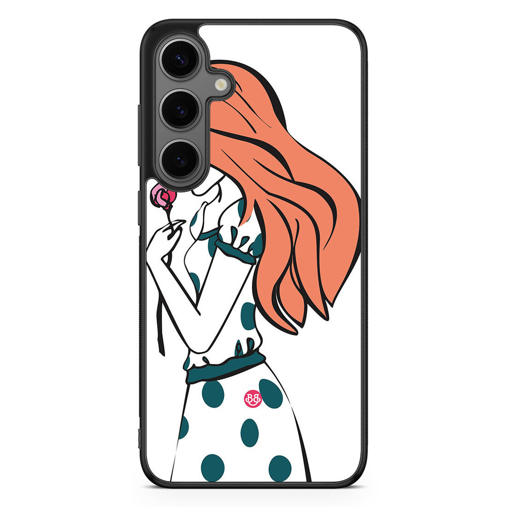 Samsung Galaxy S24 Plus Case - Girl Rose