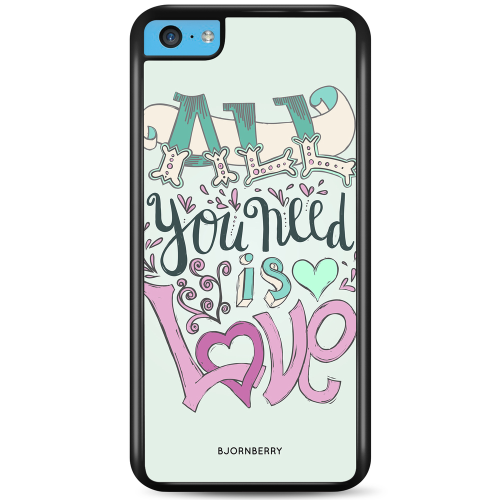 iPhone 5C Case - All You Need Is Love