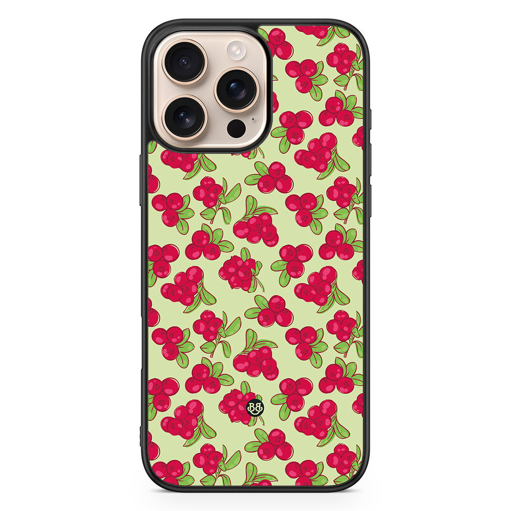 iPhone 16 Pro Max Case - Lingonberries