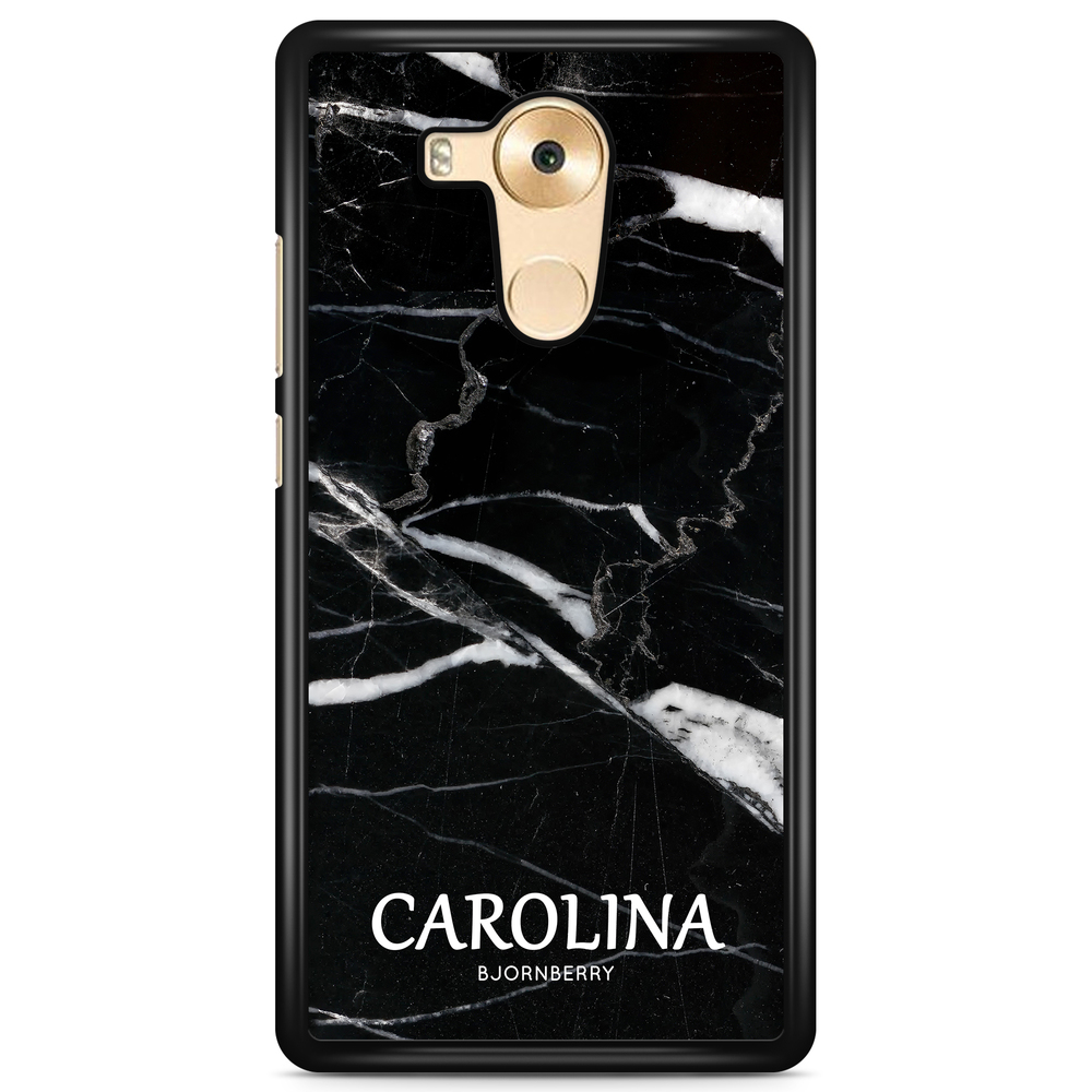 Huawei Mate 8 Case Custom - Black Marble Name