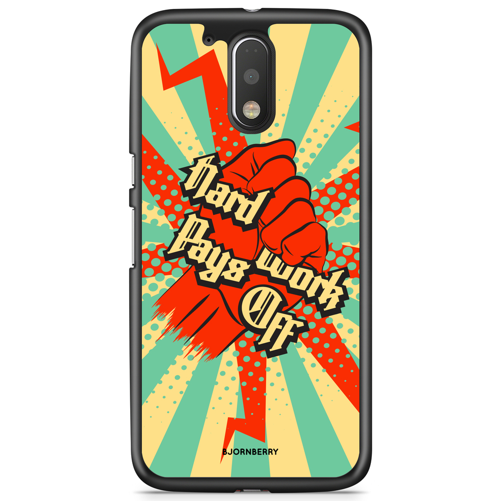 Moto G4/G4 Plus Case - Hard work