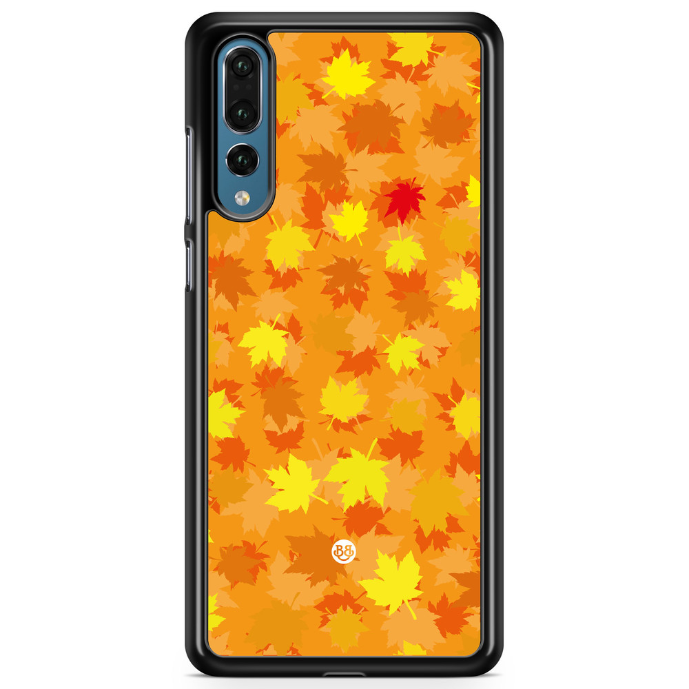 Huawei P20 Pro Case - Orange leaves