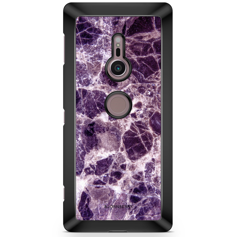 Sony Xperia XZ2 Case  - Purple Marble