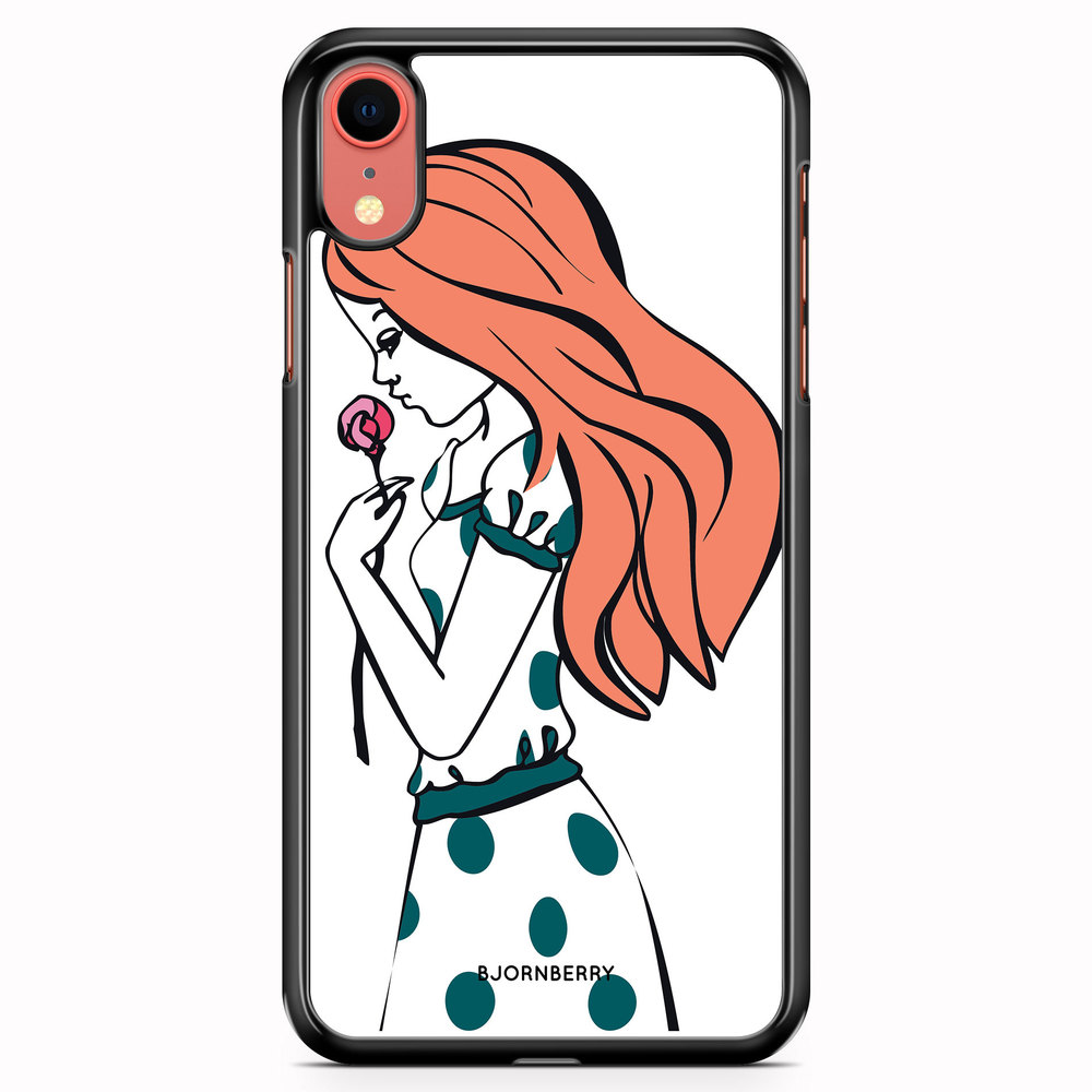 iPhone XR Case - Girl Rose