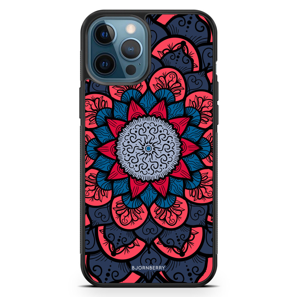 iPhone 12 Pro Case - Blue Mandala