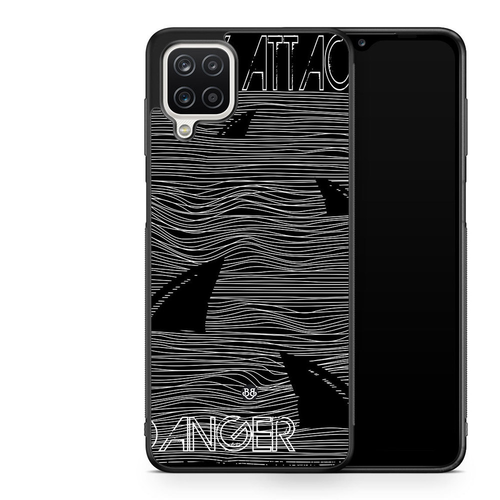 Samsung Galaxy A12 Case - Shark Attack